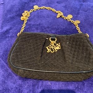 Quilted black Juicy Couture purse